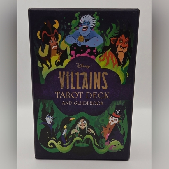 Disney Other - Disney Villains Tarot Card Deck with Guidebook | Insight Editions